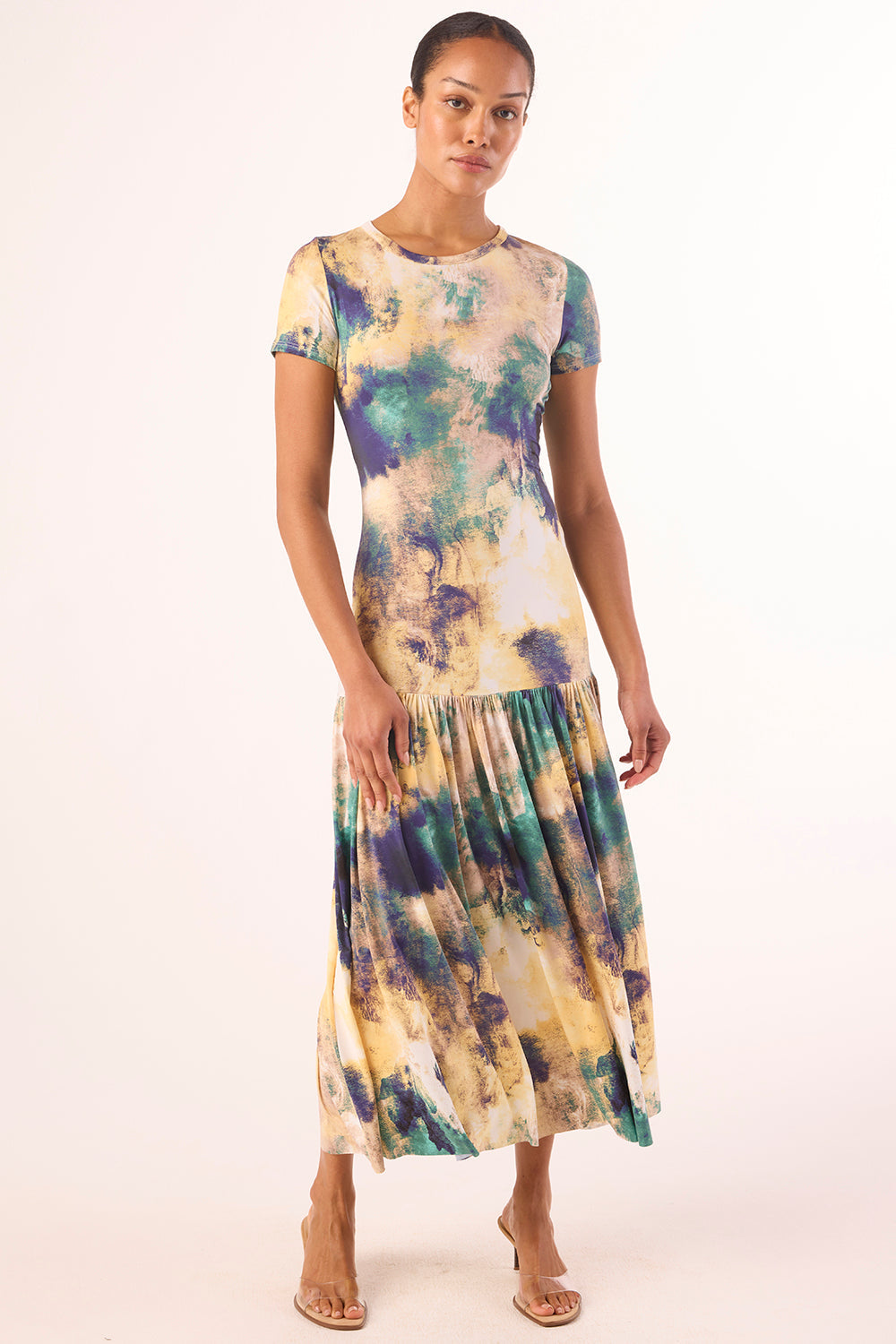 misa los angeles dress Eloise Floral - Size XS EXCELLENT Designed in a babydoll swing silhouette In Full Bloom / S