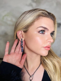 Diamond and Multi-Gemstone Earrings