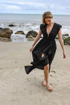Fontelina Swim Cover-up Dress in Black