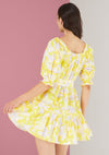 Karis Dress in Yellow Multi
