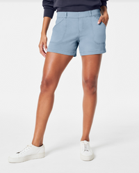 Stretch Twill Short, 4" in Mountain Blue