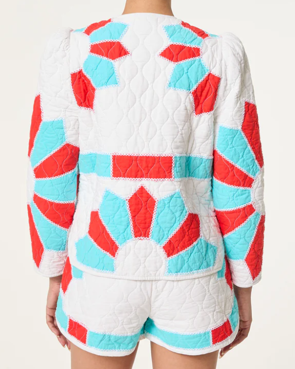Mateo Short in Quilted Daisy *FINAL SALE*