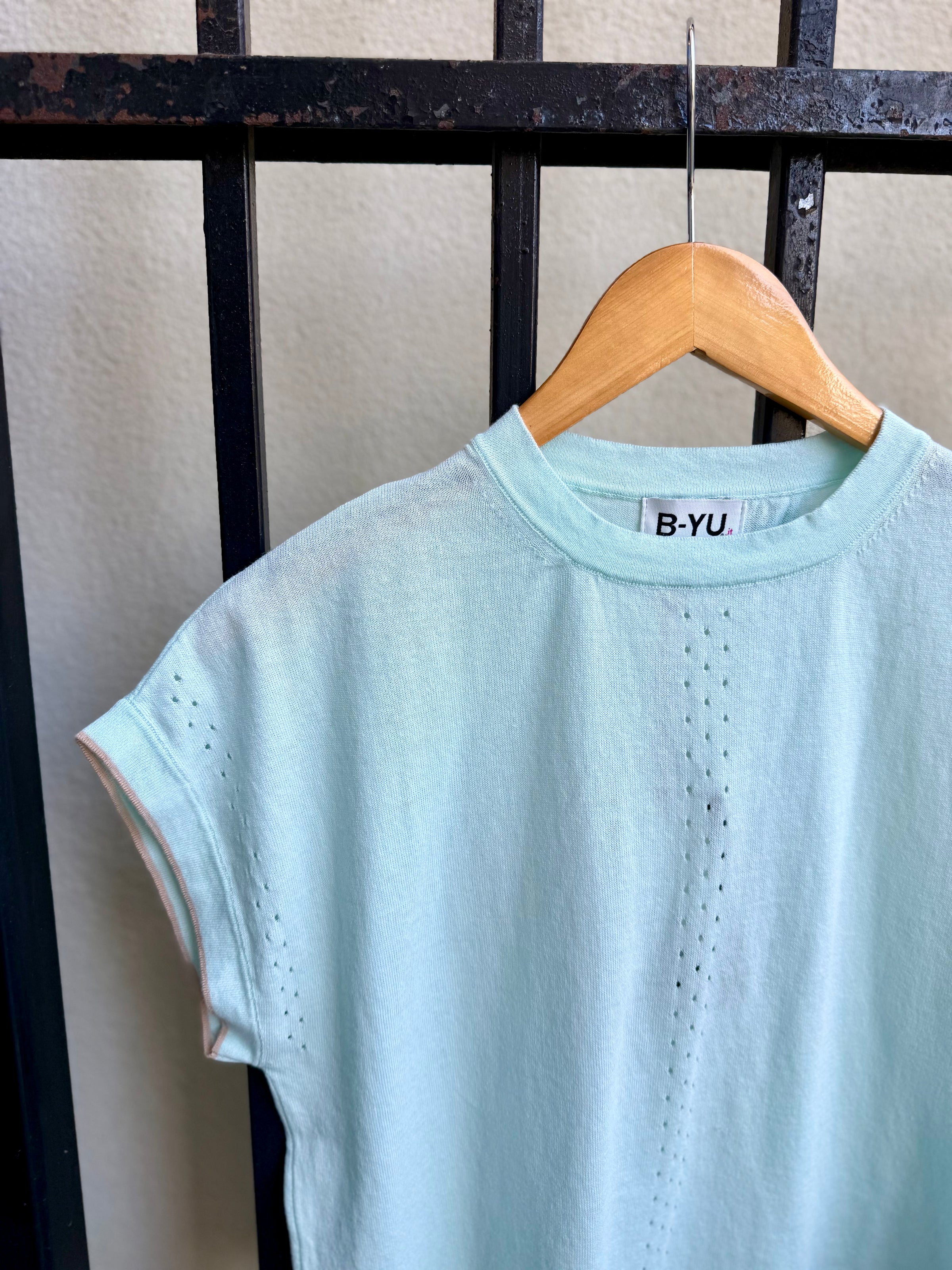 0011-BY-U-cap-sleeve-sweater-top-in-aquamarine-1