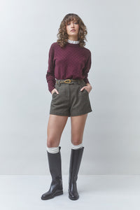 Picola Sweater in Prune