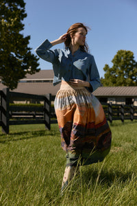 Kit Skirt in Field Study