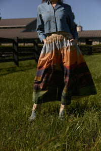 Kit Skirt in Field Study