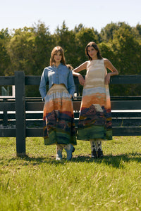 Kit Skirt in Field Study