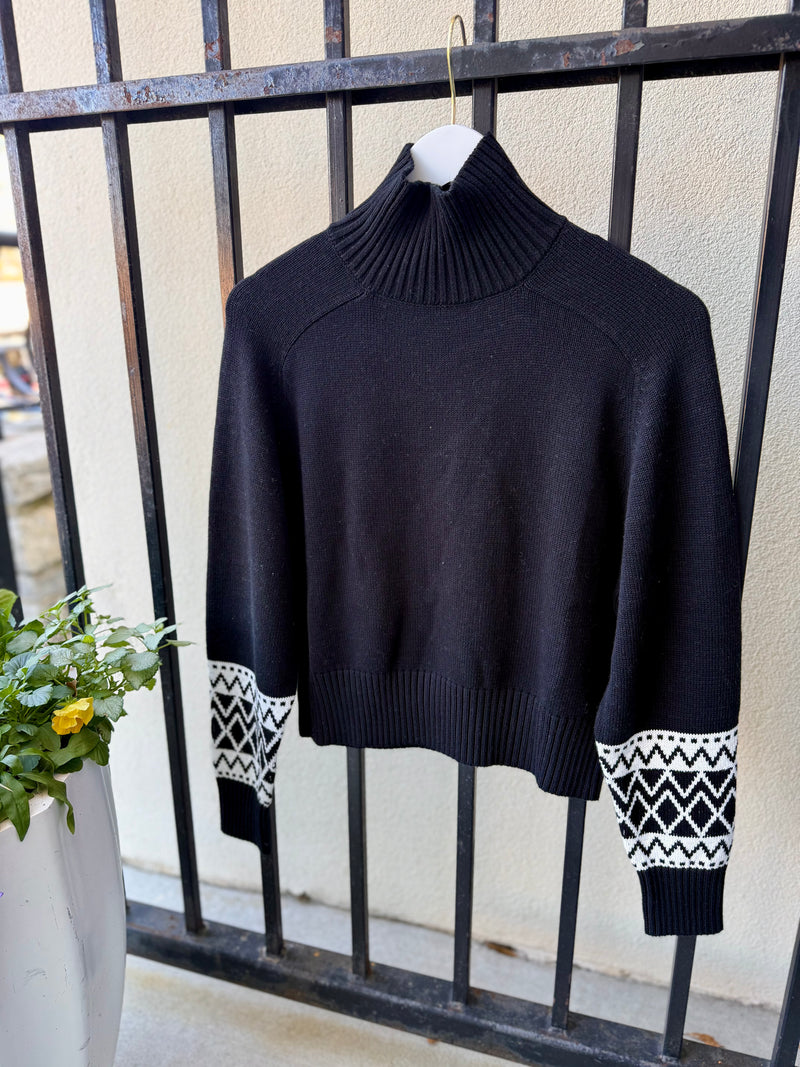 1025W-077 BLK/IVORY-wispr-geometric-mock-neck-sweater-in-black-ivory-1