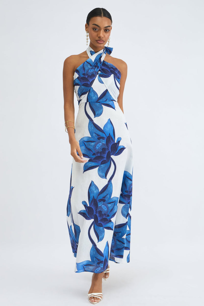 1052-beyond-by-vera-jules-halter-dress-in-lotus-indigo-1