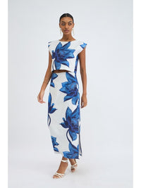 Aspen Skirt in Lotus Indigo