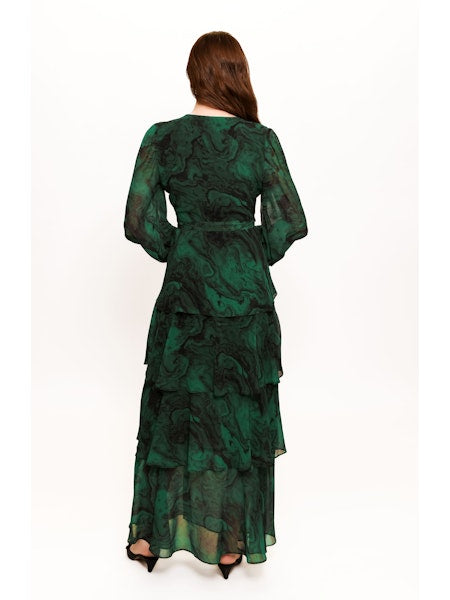 10779-hutch-bardot-wrap-style-tiered-skirt-with-slit-maxi-dress-emerald-marble-swirl-1