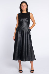 1122349-Elizabeth-James-claire-dress-black-metallic-denim-1
