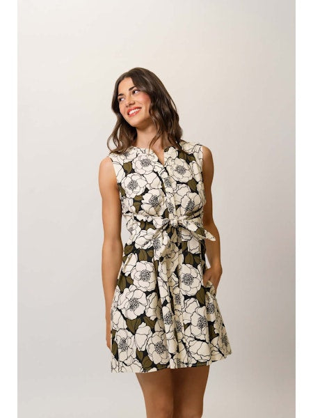 115599-hutch-mio-dress-in-black-olive-poppies-1