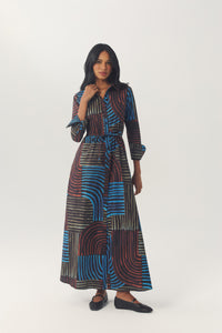 11830530D-Hutch-cory-dress-black-multi-1