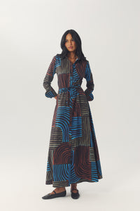 11830530D-Hutch-cory-dress-black-multi-1