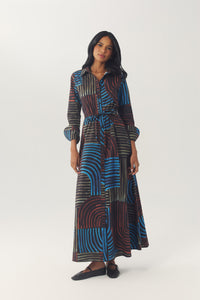 11830530D-Hutch-cory-dress-black-multi-1