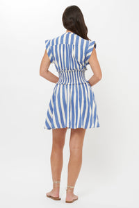 1224M4-oliphant-smocked-waist-roll-sleeve-dress-in-solana-blue-1