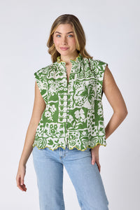 Fritzy Top in Gardener