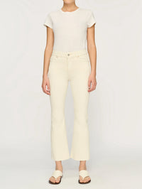 Bridget Cropped Jean in Flax