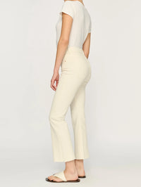 Bridget Cropped Jean in Flax