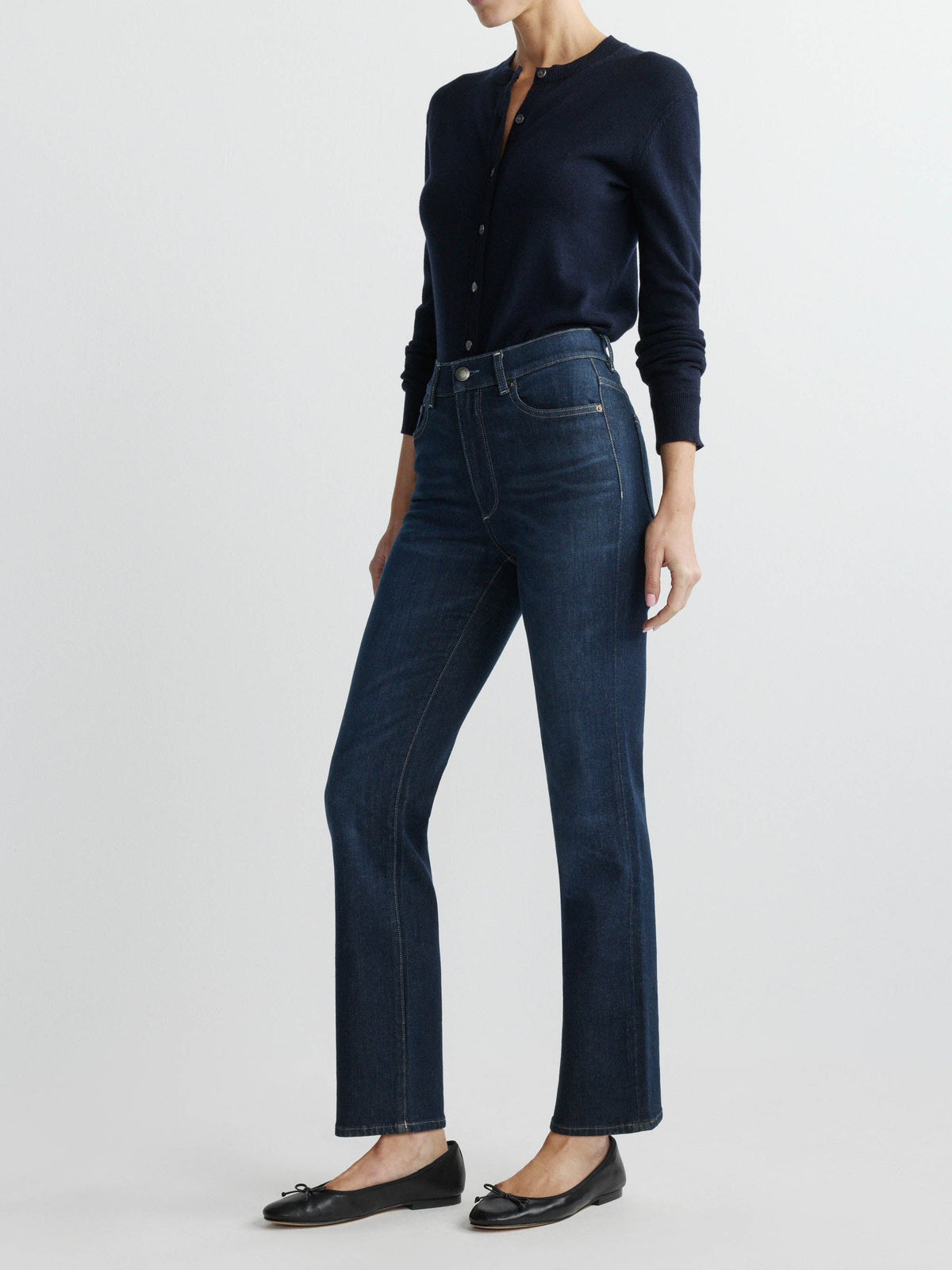 Halle Straight High Rise Instasculpt™ 29" Jean in Crescent Harbor