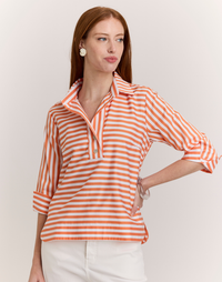 1610734-hinson-wu-aileen-3-4-length-sleeve-stripe-gingham-combo-top-in-tangerine-white-1