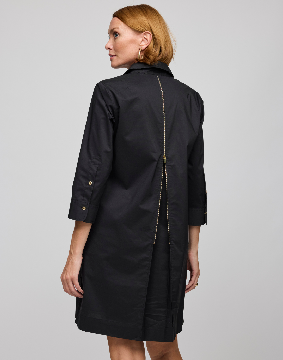 1611032-alessia-3-4-length-sleeve-dress-in-black-4