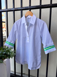 1611286-hinson-wu-3/4-length-sleeve-aileen-top-in-contrast-stripe-1