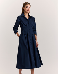 1611339-hinson-wu-martina-3/4-sleeve-dress-in-navy-1