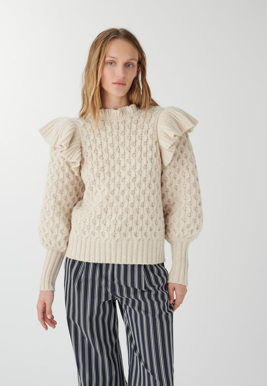 Sydnie Pullover Sweater in Sherling