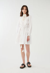 Maika Dress in Natural White