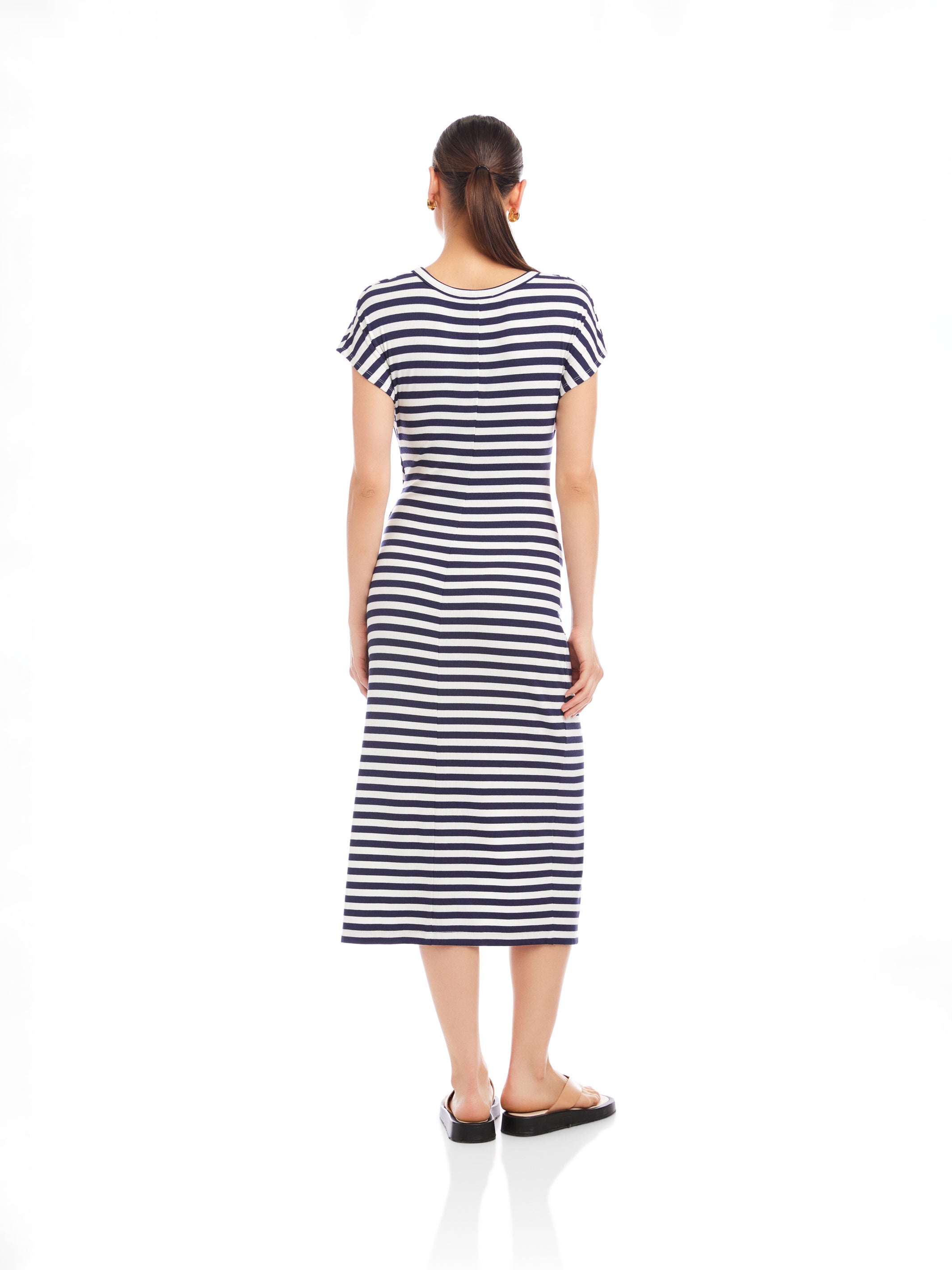 1F30603-fifteen-twenty-side-knot-dress-in-black-white-1