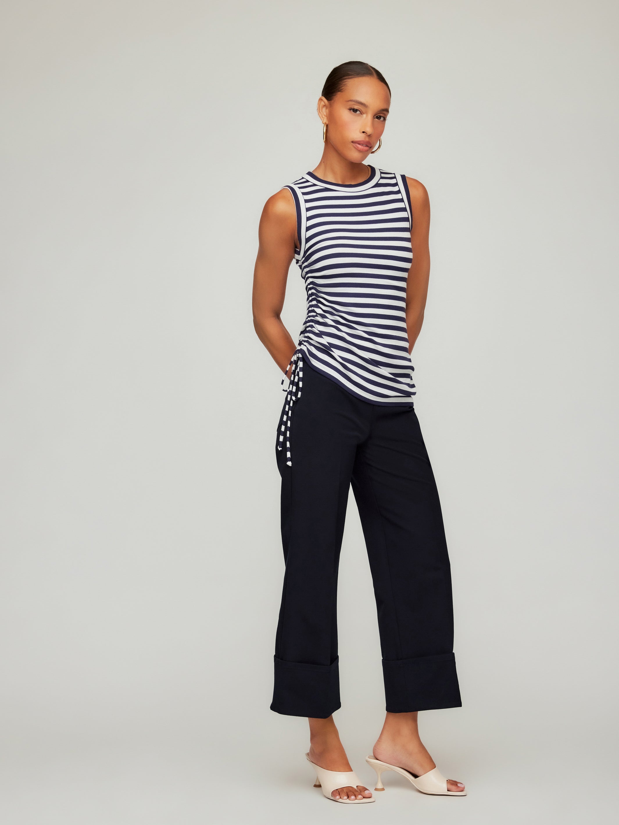 1F30605-fifteen-twenty-tia-side-shirred-tank-in-navy-white-1
