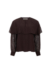1J15-42-186-marie-oliver-jayne-swiss-dot-silk-cape-blouse-walnut-1