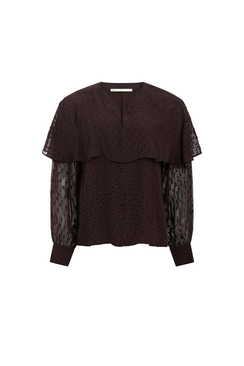 1J15-42-186-marie-oliver-jayne-swiss-dot-silk-cape-blouse-walnut-1