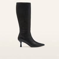 Allegra Fitted Boots in Black