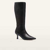 Allegra Fitted Boots in Black