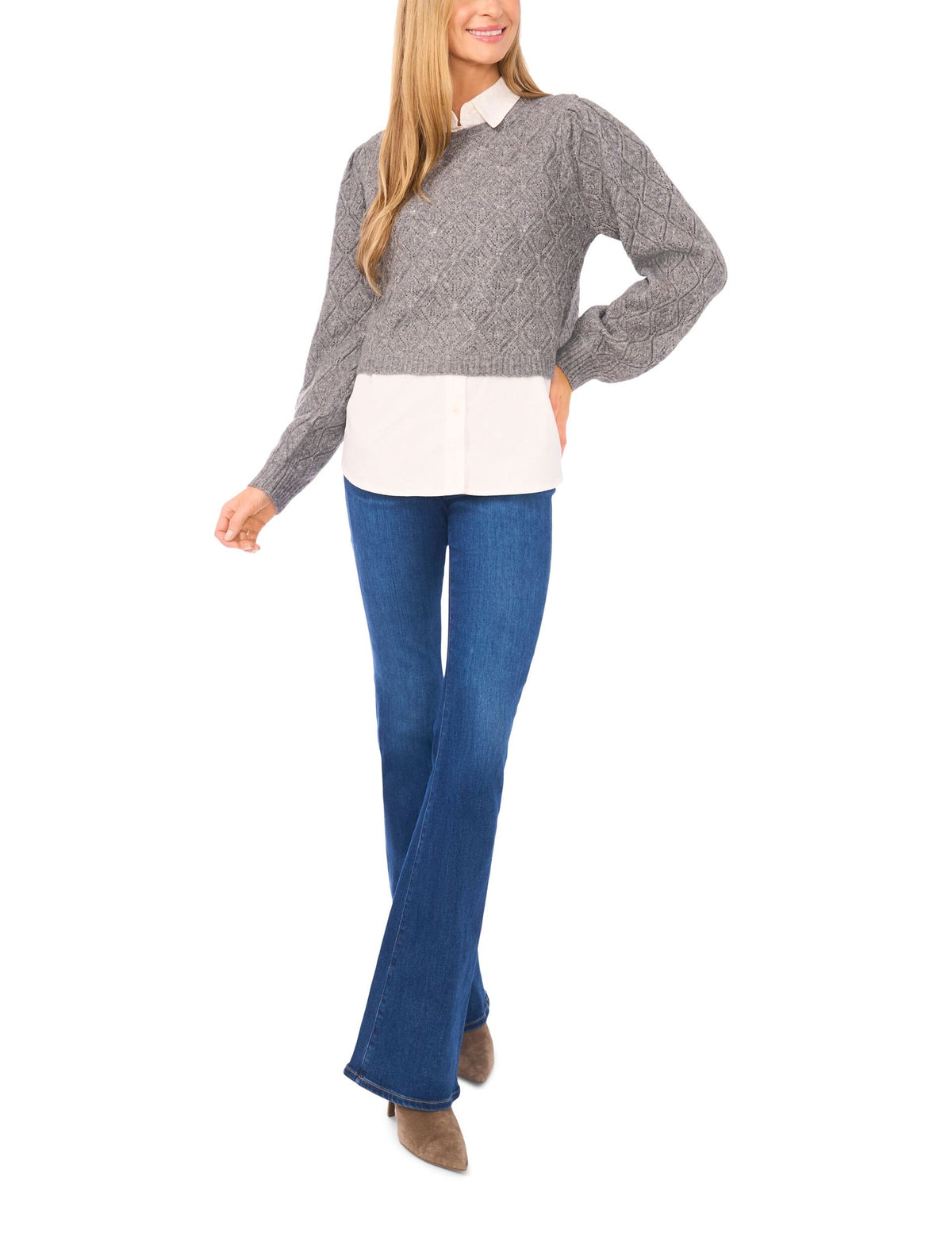 2055235-ted-baker-pointelle-mixed-media-shirt-in-fossil-1