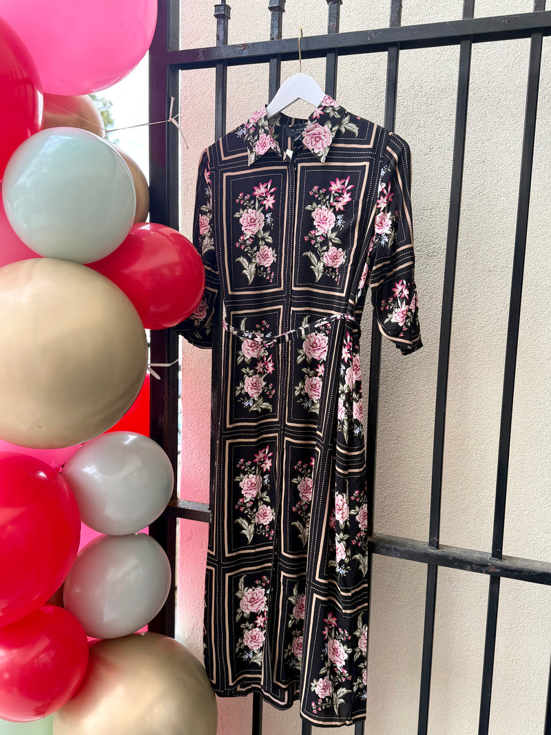ted baker metallic shirt dress NWT Ted Baker London Detailed Knitted pink Metallic Dress Size Ted's 4