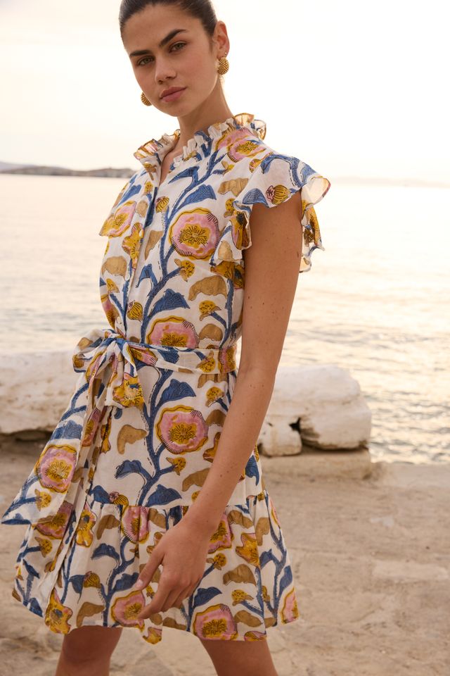2164M1-oliphant-ruffle-collar-button-mini-dress-in-poppy-marigold-1