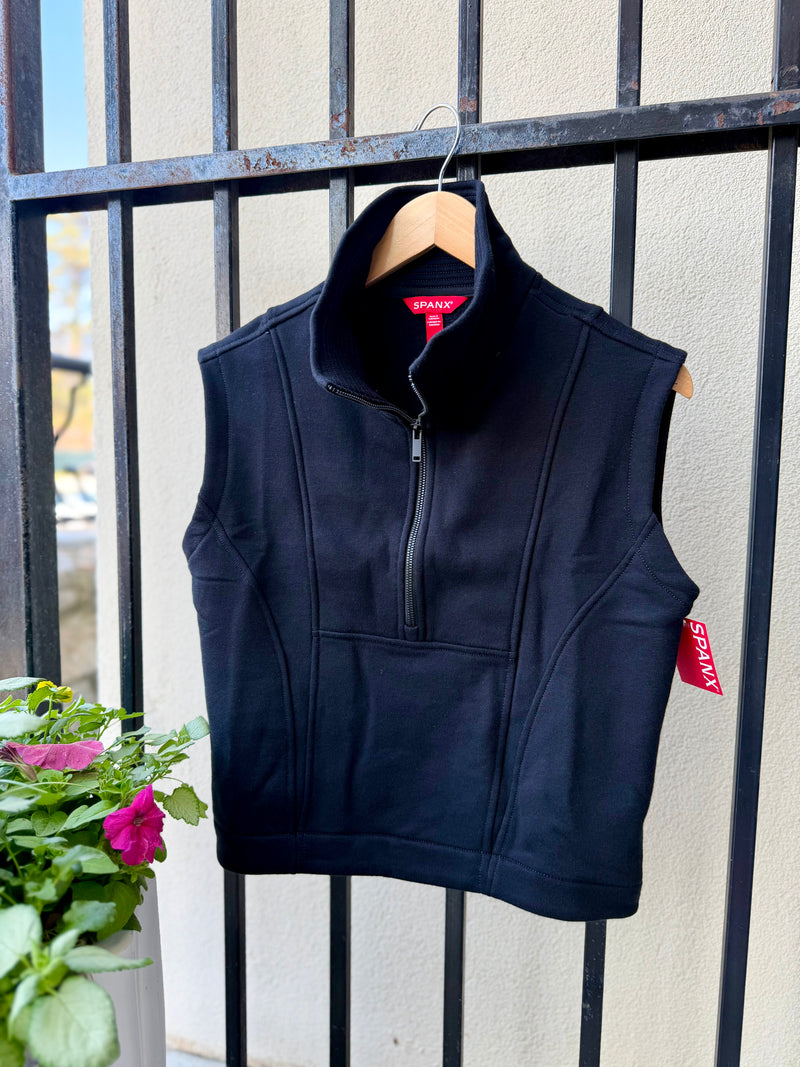 22236R-spanx-cotton-fleece-half-zip-vest-in-very-black-1