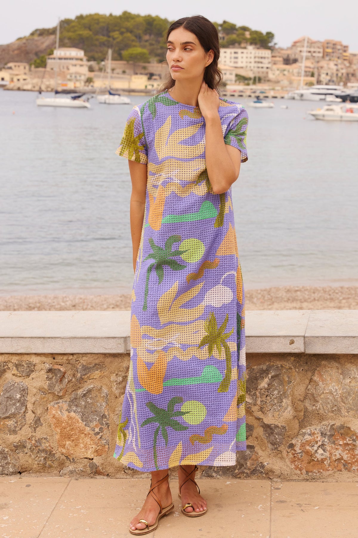 Oliphant Shift Maxi Dress in Paradiso Blue – Poppy's of Atlanta Oliphant Shift Maxi Dress in Paradiso Blue – Poppy's of Atlanta