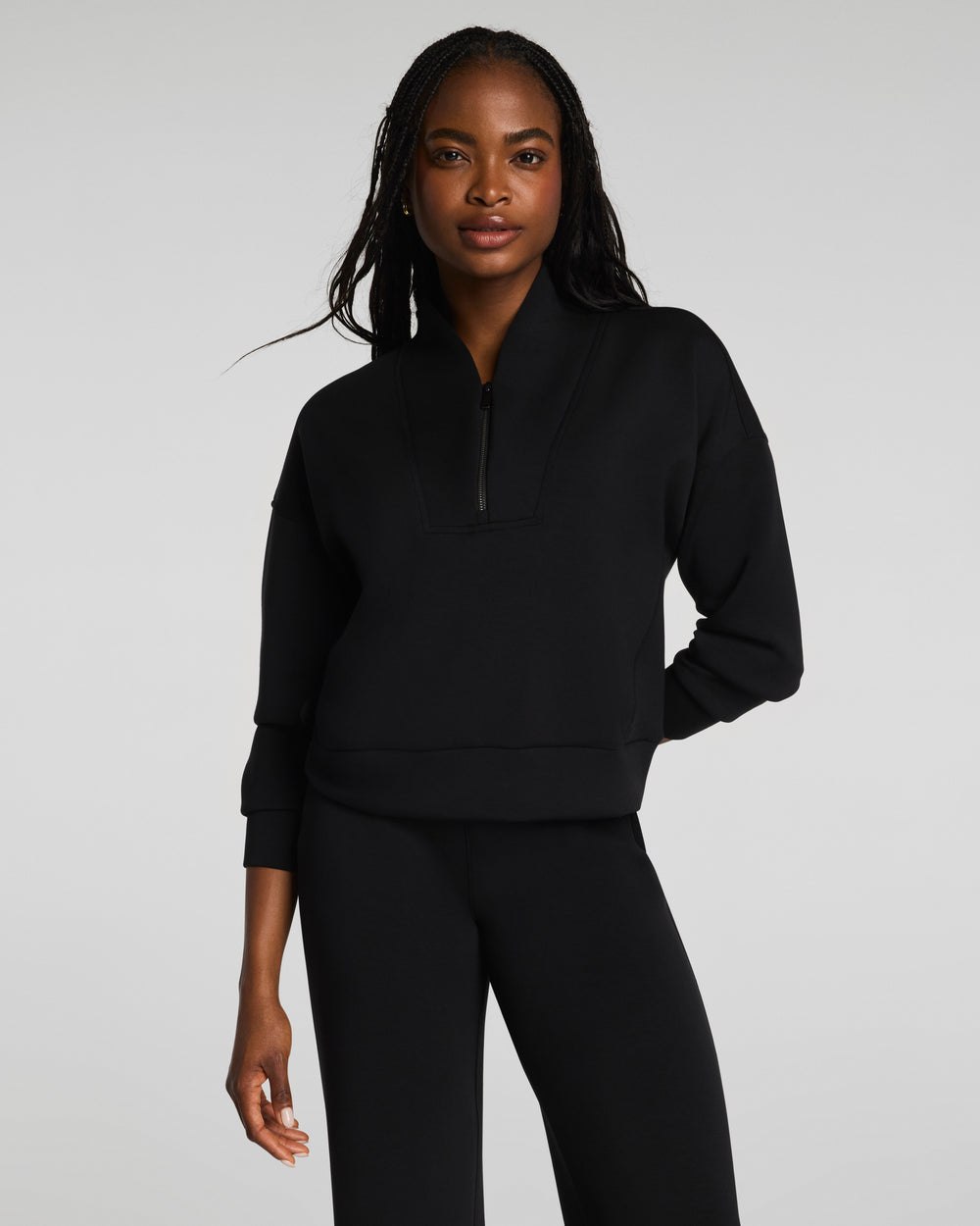 Spanx AirEssentials Half-zip Pullover – Poppy's of Atlanta
