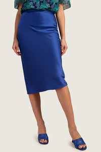 Lighten Up Skirt in Majorelle Blue