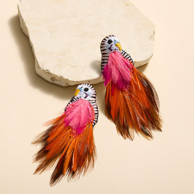 Lux Parakeet Earrings