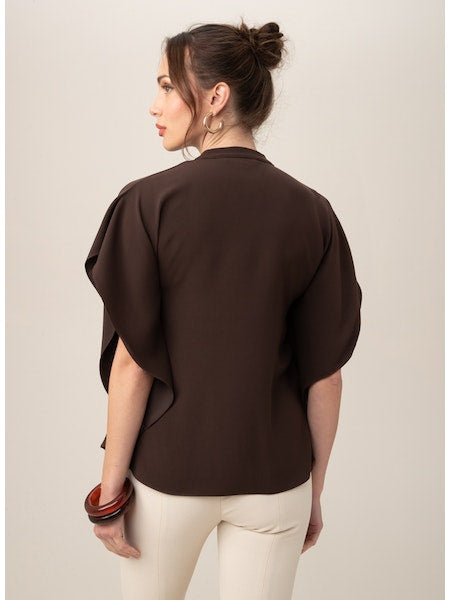 Tompkins Square Top in Brown Derby