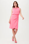 Genoa Dress in Papillon Pink