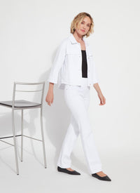 24-3300-M9-lyssé-remi-3/4-sleeve-denim-jacket-in-white-1