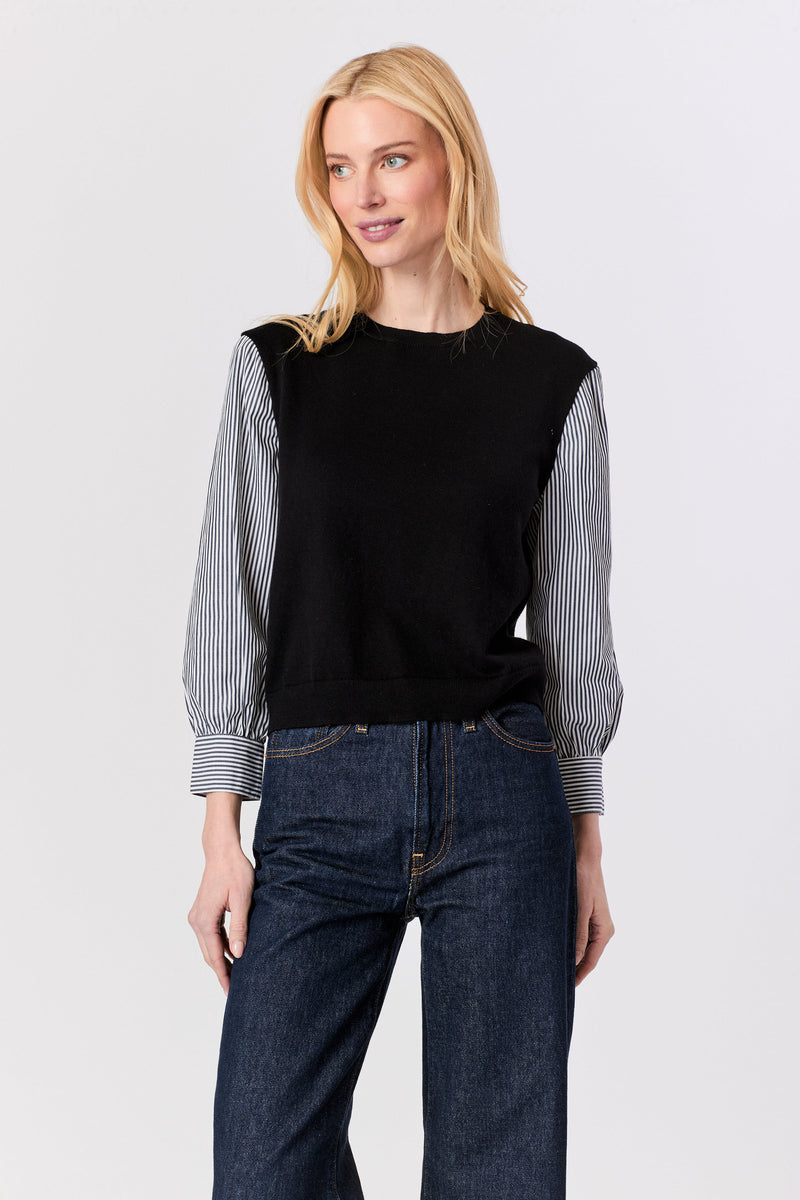 24018-j-society-long-sleeve-2-fer-crew-top-in-black-1
