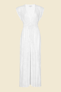 Fontelina Swim Cover-up Dress in White